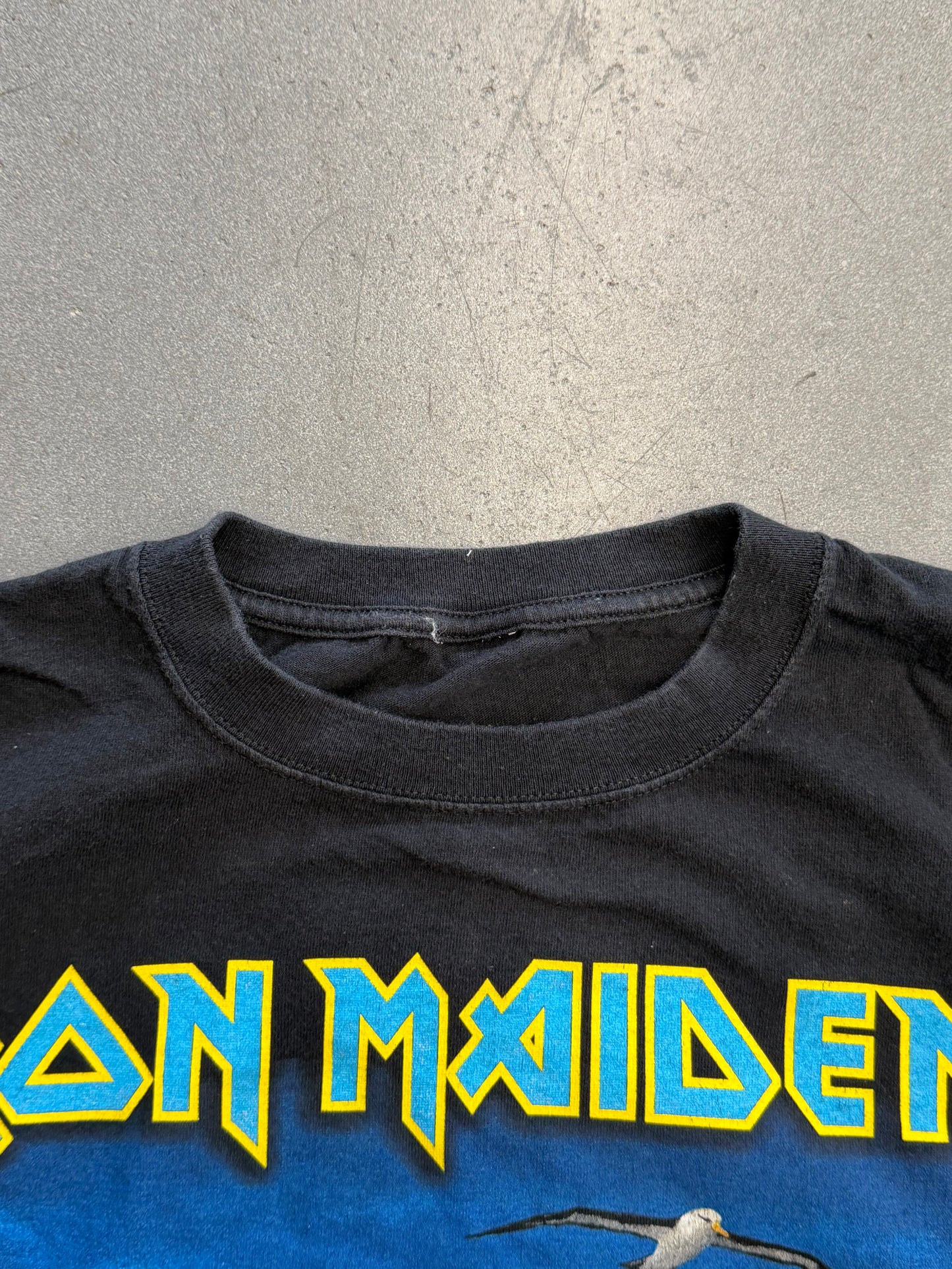2009 IRON MAIDEN FORT LAUDERDALE TOUR TEE (ANVIL TAG)