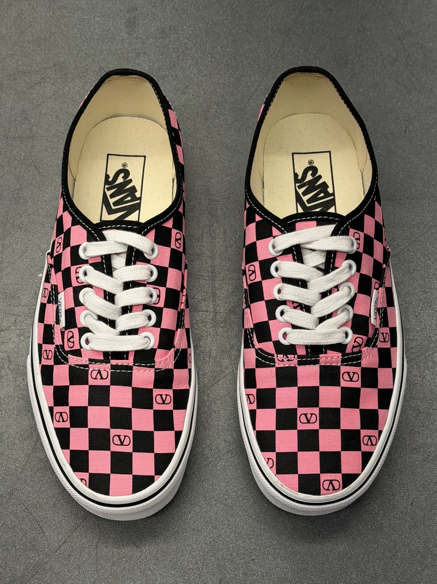 2025 VANS AUTHENTIC VALENTINO GARAVANI CHECKERBOARD PINK (W/O BOX)