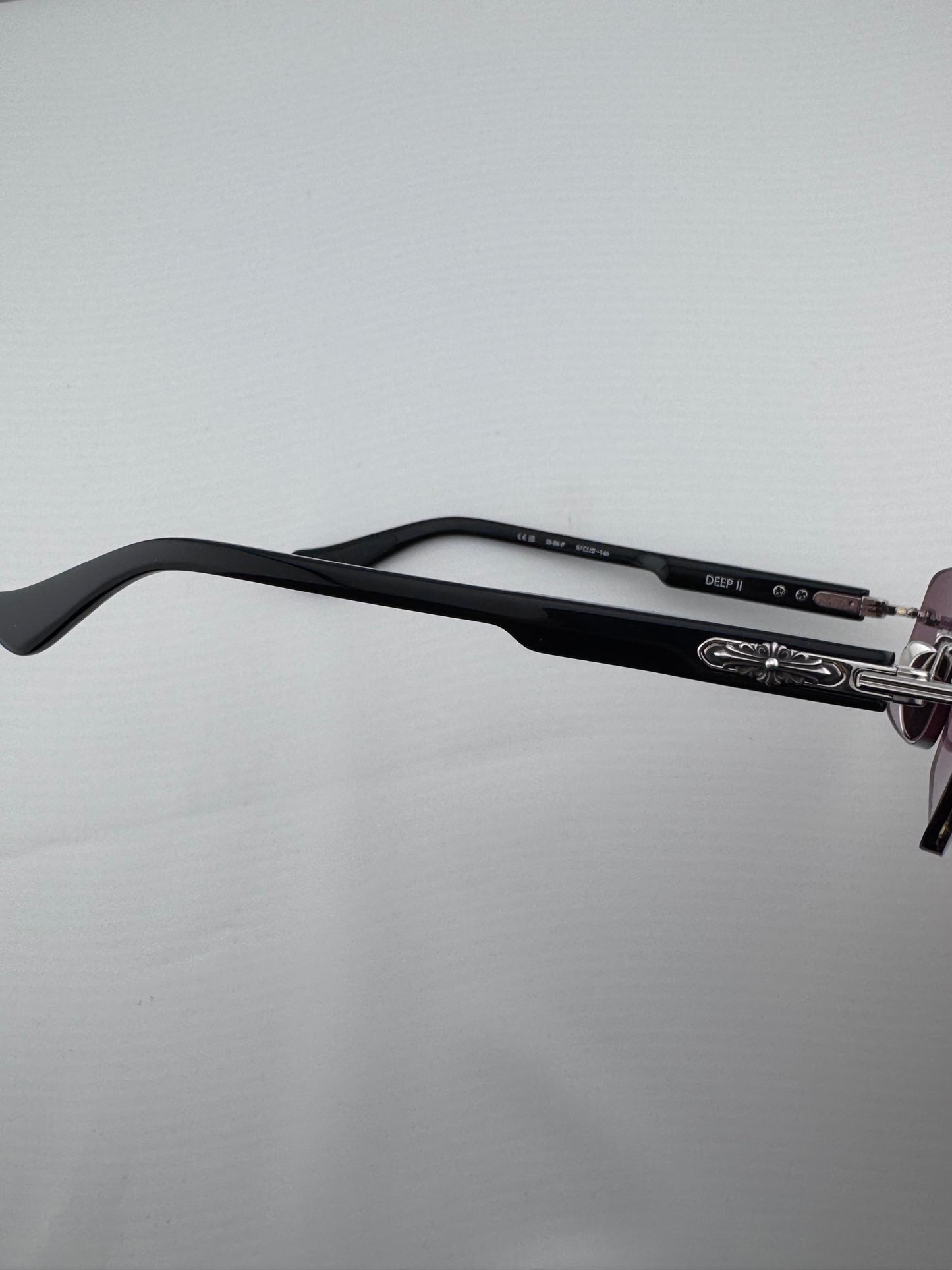 CHROME HEARTS ‘DEEP II’ SUNGLASSES BLACK (WITH CASE)