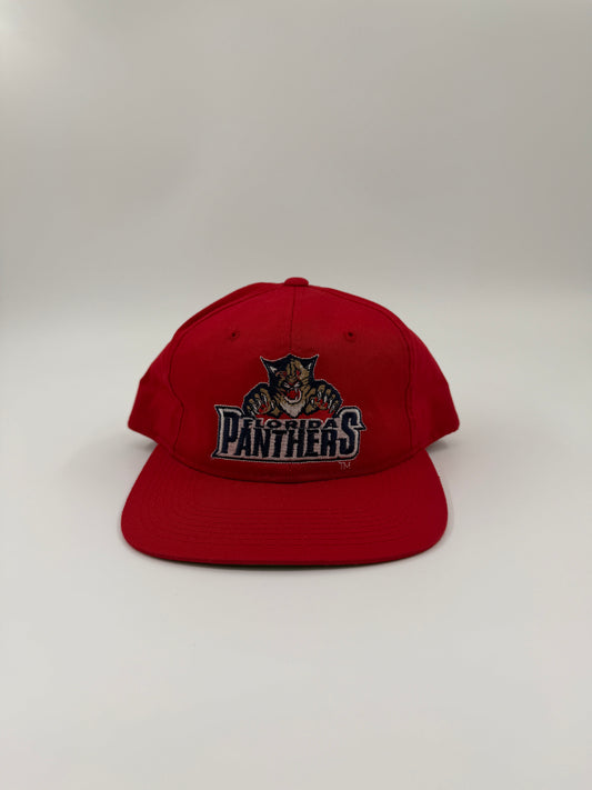 90S STARTER FLORIDA PANTHERS SPELLOUT LOGO SNAPBACK (THE RIGHT HAT TAG)
