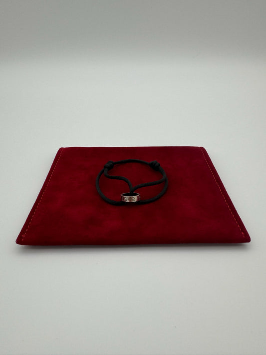 CARTIER LOVE CORD BRACELET 18K WHITE GOLD