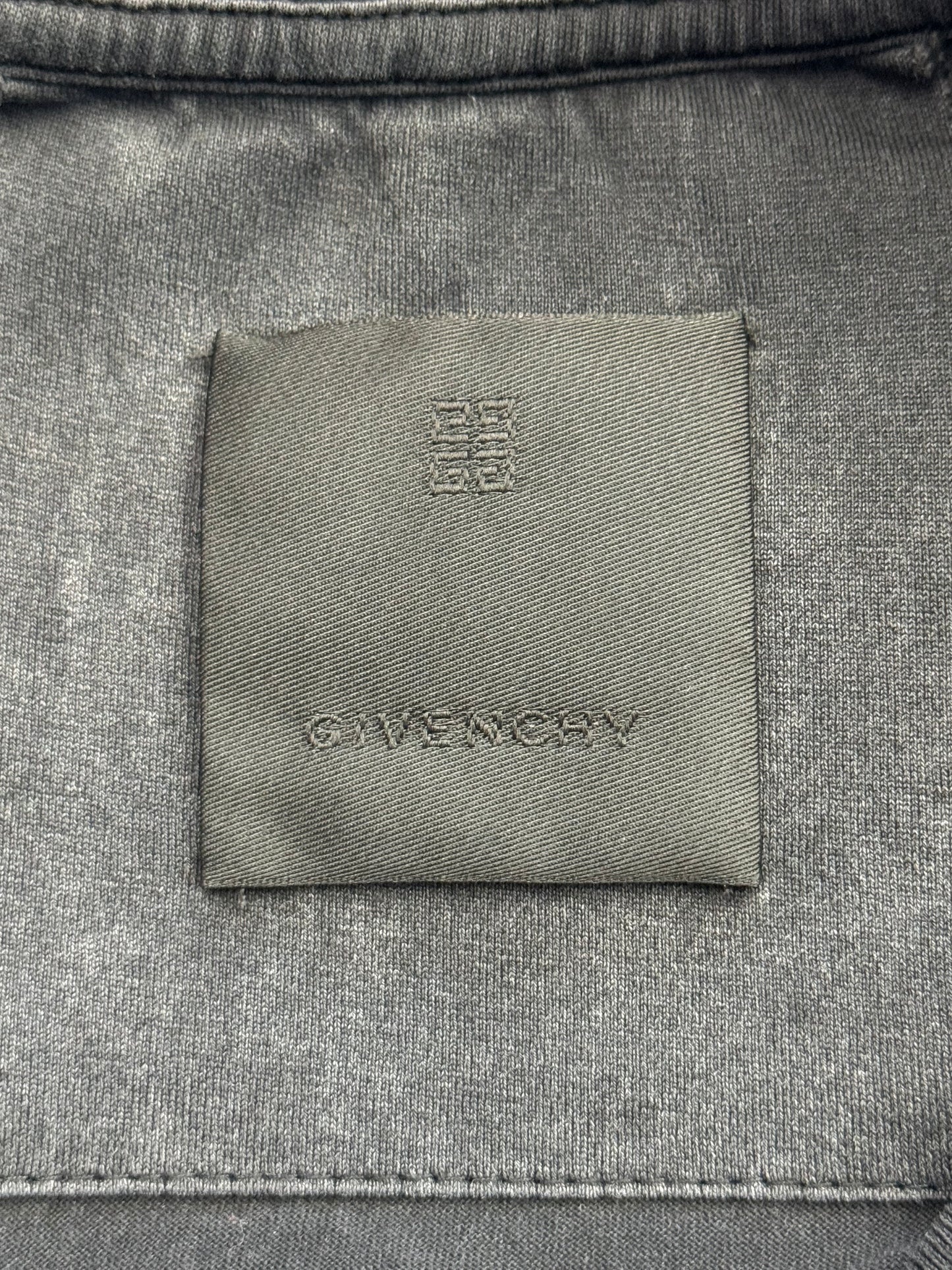 GIVENCHY CHITO DOG SPRAYPAINT TEE - BLACK