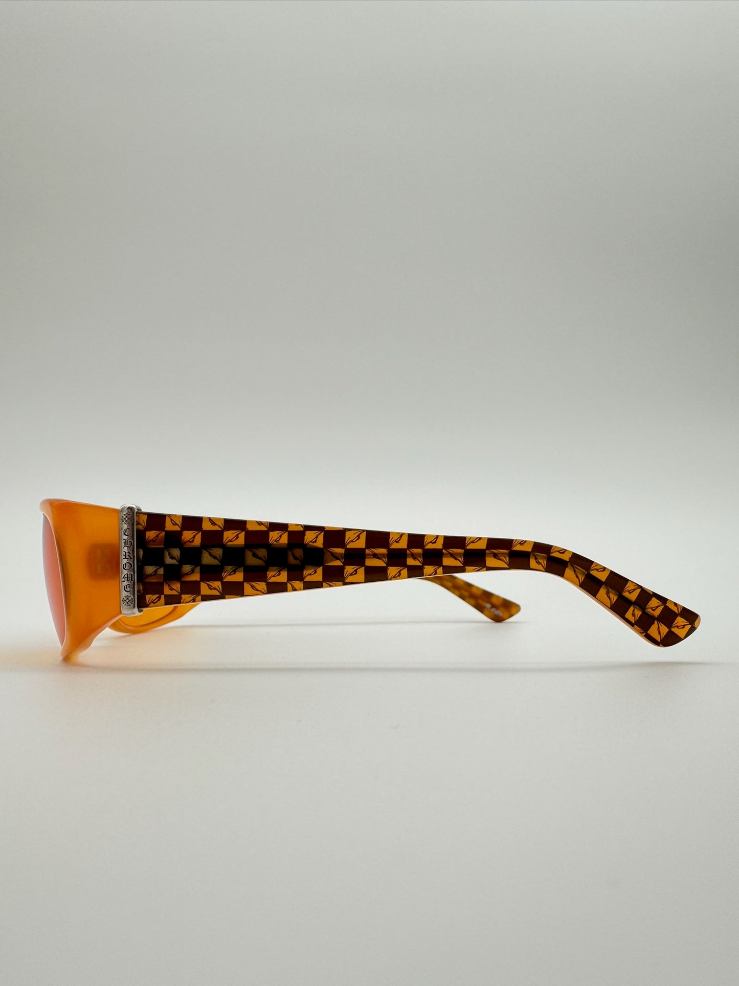 CHROME HEARTS X MATTY BOY 99 EYES ULEIN SQUARE SUNGLASSES WITH CASE