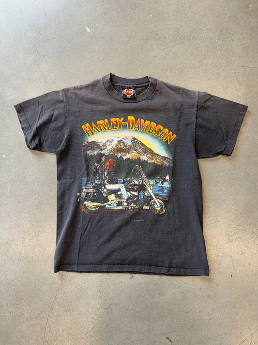 1991 HARLEY-DAVIDSON HOUSE OF HARLEY ANCHORAGE ALASKA TEE