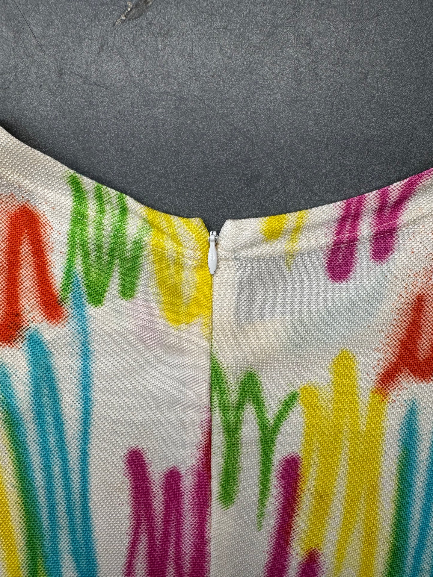 SS96 GIANNI VERSACE COUTURE SCRIBBLE TOP