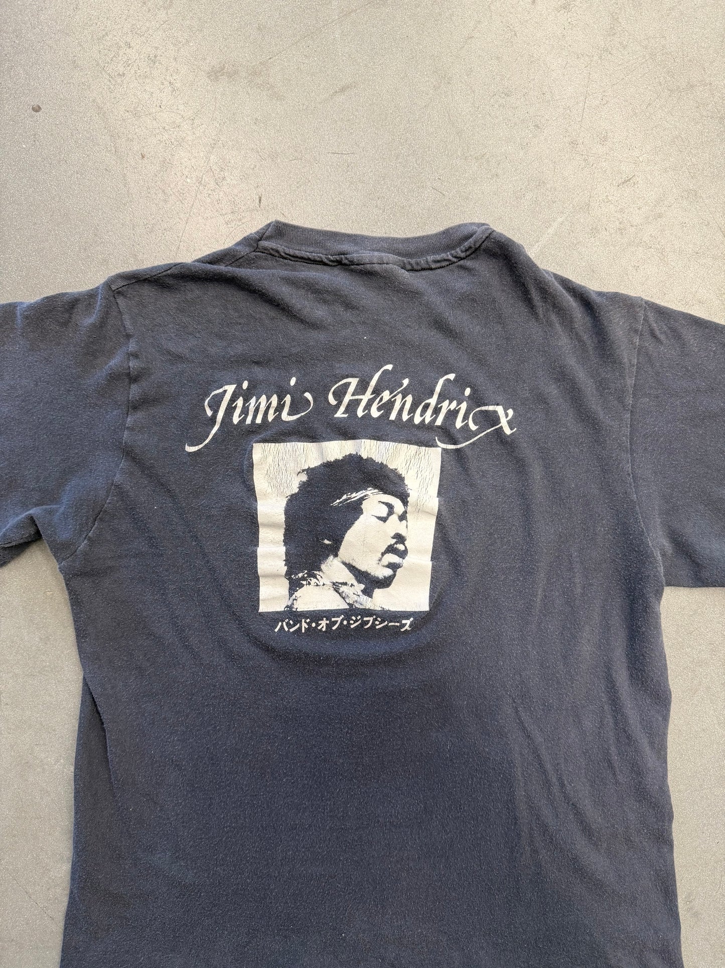 1982 JIMI HENDRIX STILL REIGNING STILL JAPANESE TEE (HANES TAG)