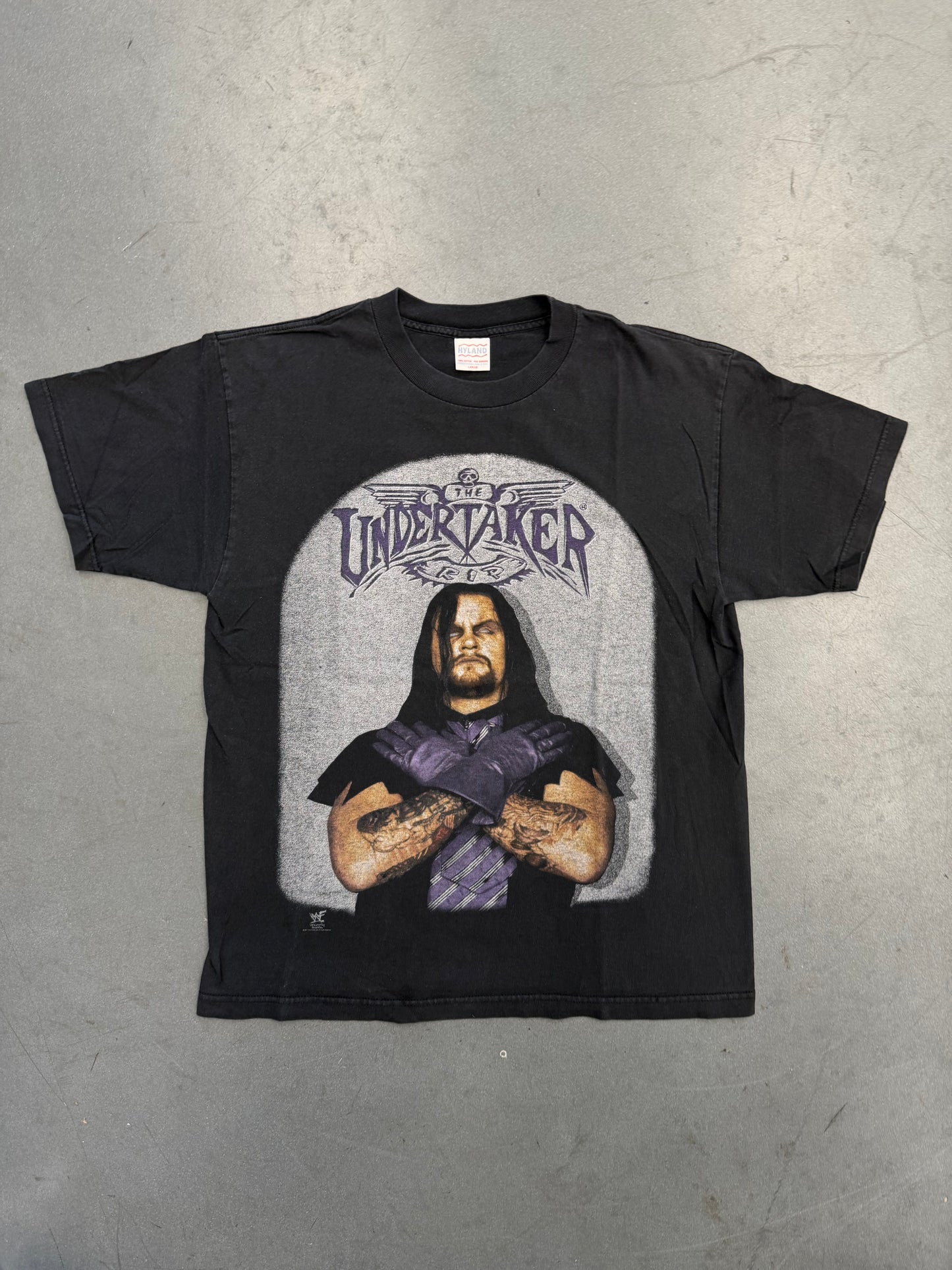 1998 WWF THE UNDERTAKER RIP TEE (HYLAND TAG)