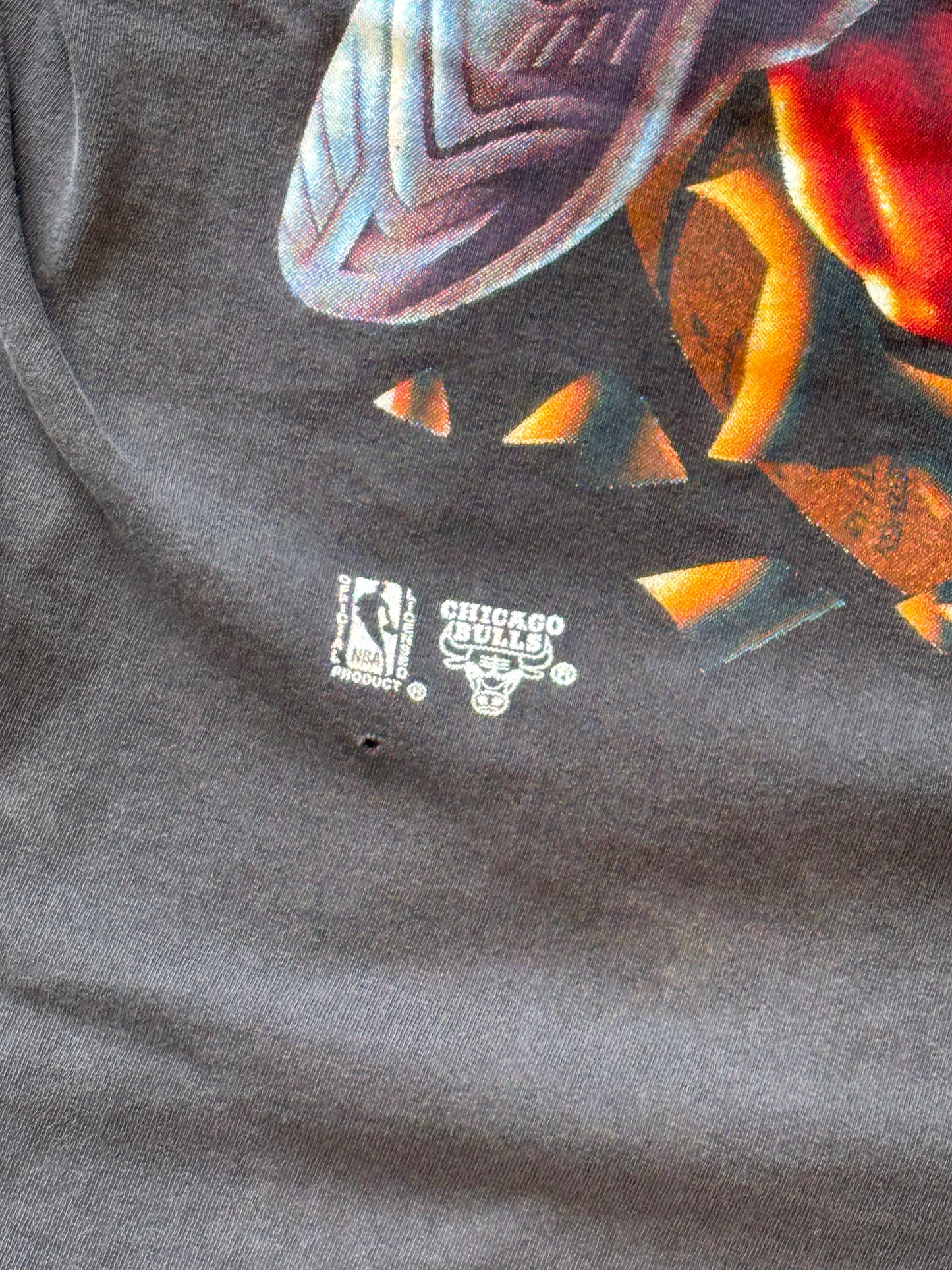1994 NUTMEG MILLS CHICAGO BULLS BREAKTHROUGH TEE