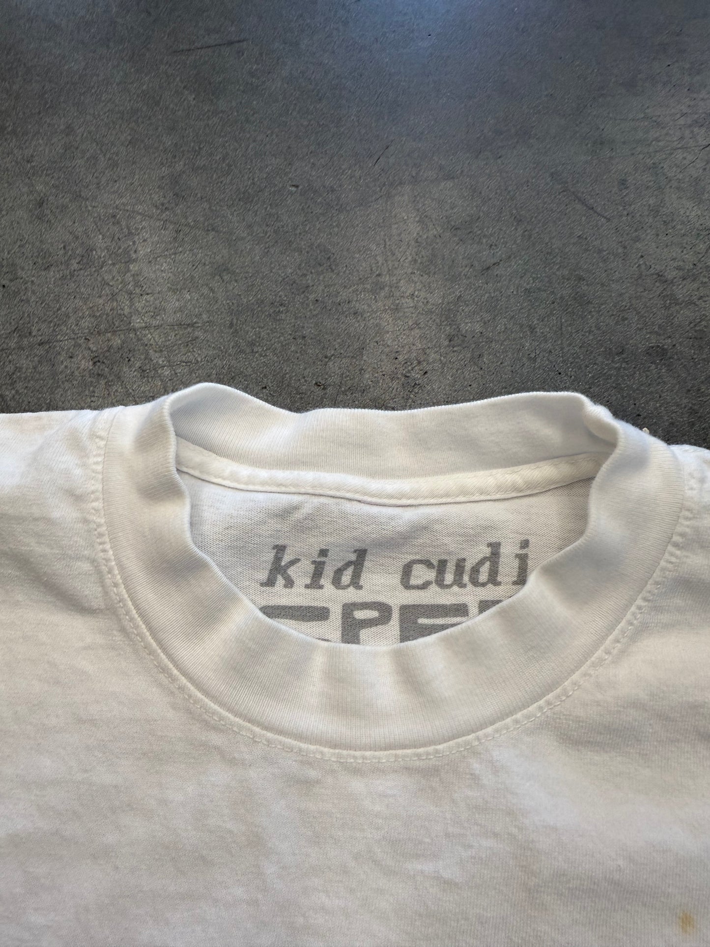 FW20 KID CUDI CPFM FOR MOTM III HEAVEN ON EARTH TEE (WHITE) (L)