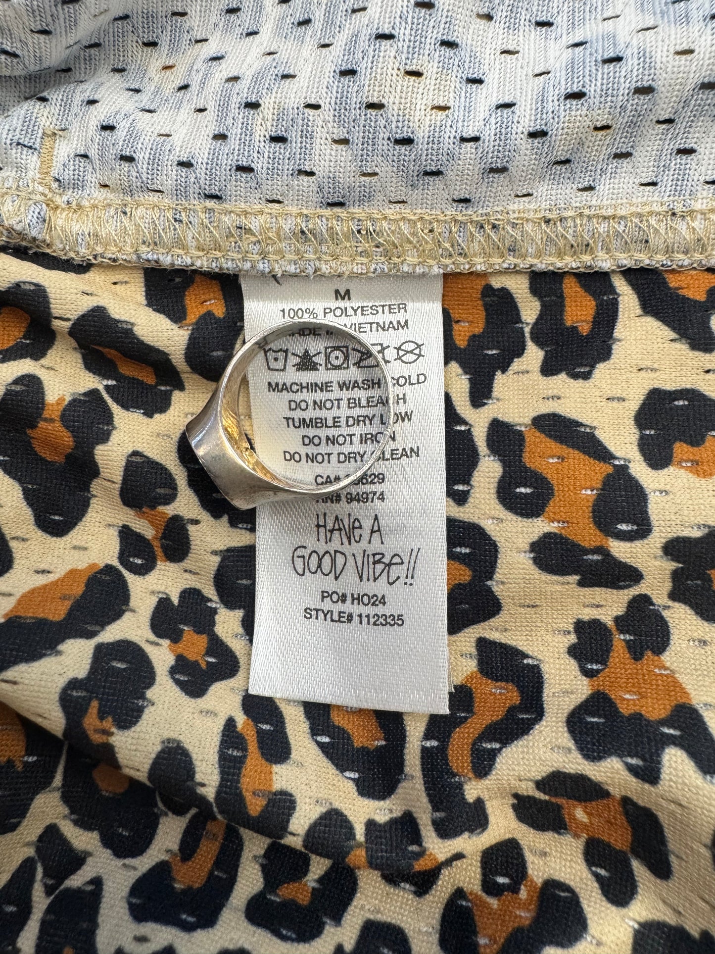 STUSSY LEOPARD PRINT MESH SHORTS