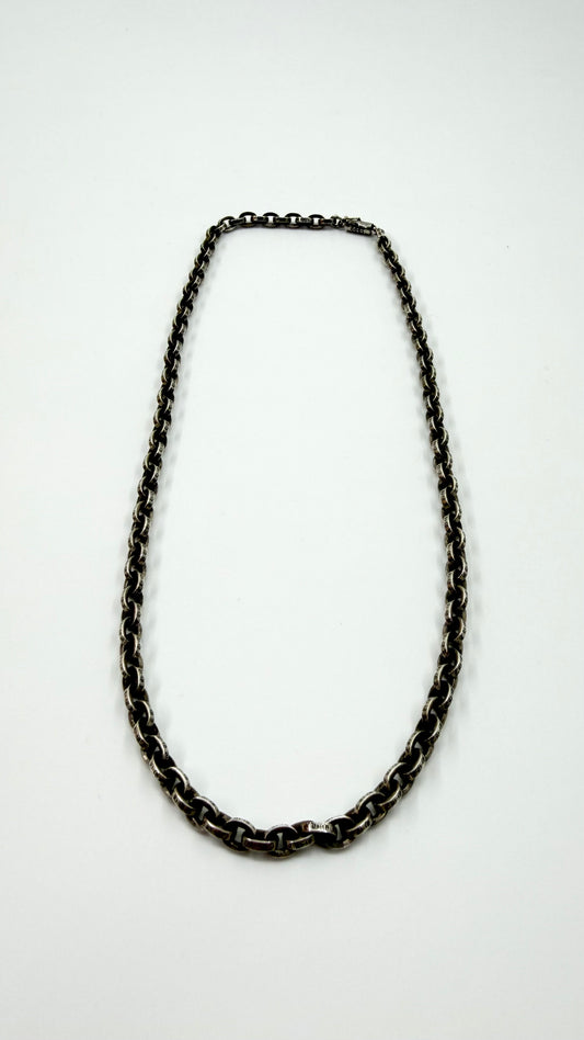 CHROME HEARTS SILVER PAPER CHAIN - 18"