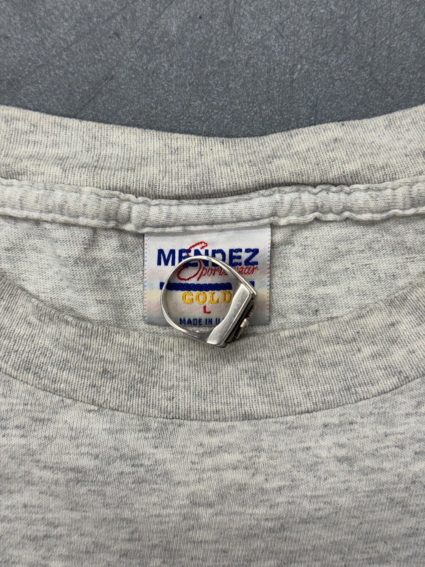 90S FLORIDA PANTHERS SHATTERED ICE TEE (MENDEZ TAG)