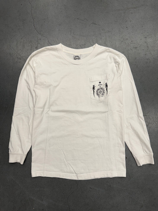 VINTAGE CHROME HEARTS FOTI LONG SLEEVE POCKET TEE