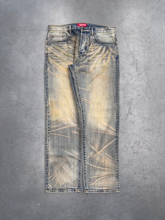 FW25 SUPREME REGULAR JEAN - DIRTY INDIGO