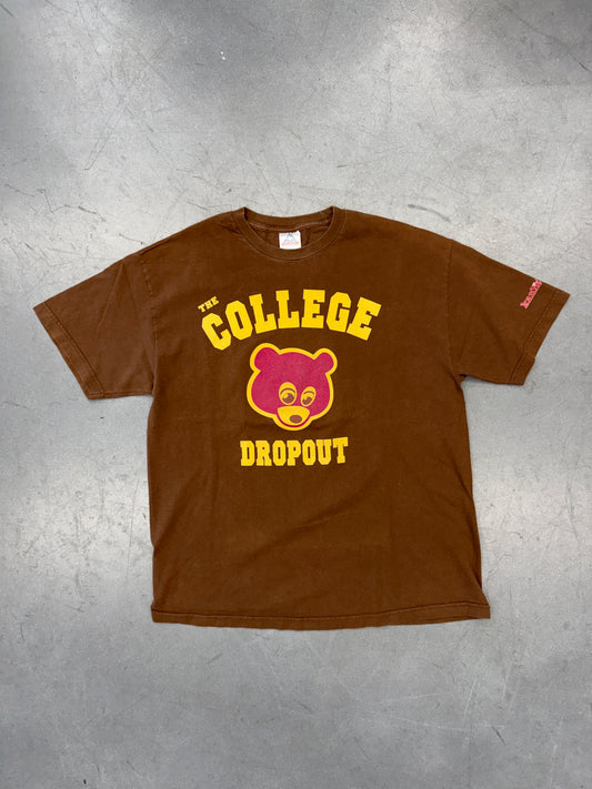 2004 KANYE WEST THE COLLEGE DROP PRE RELEASE PROMO TEE (TRIPLE A TAG)
