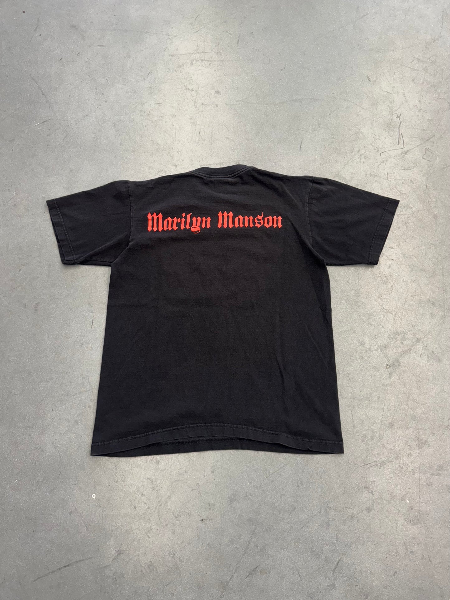Y2K MARILYN MANSON "THE THIRD AND FINAL BEAST" TEE (GIANT TAG)