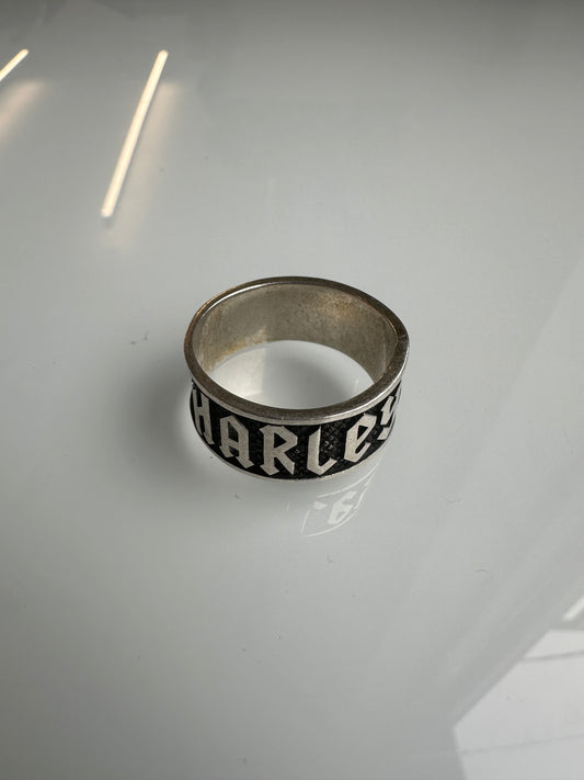 HARLEY-DAVIDSON SPELLOUT SS BAND RING (10.3 GRAMS)