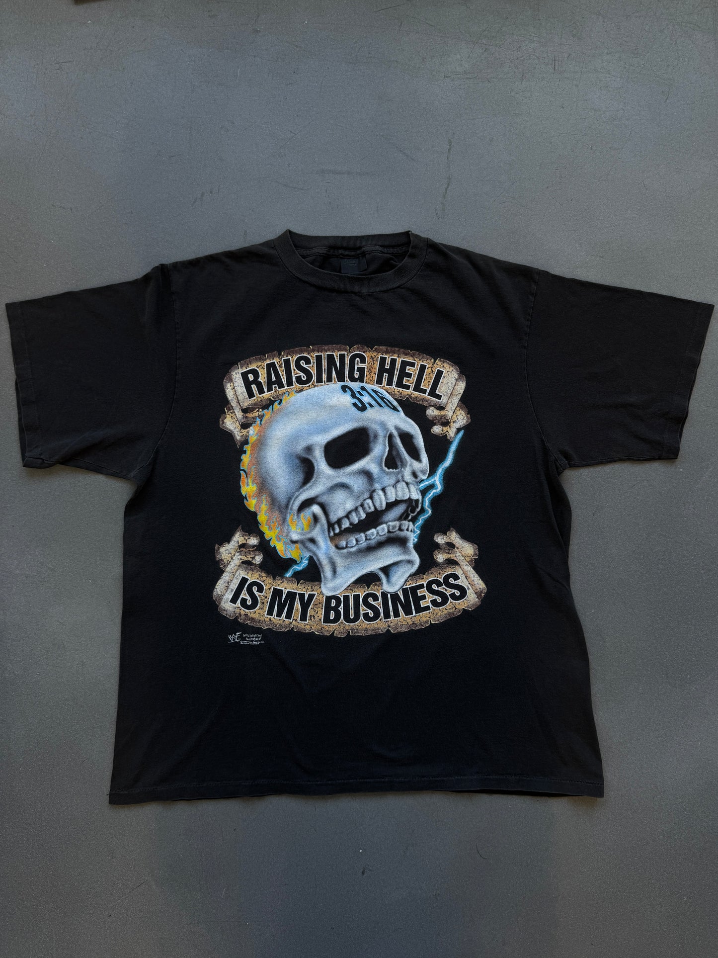 1998 AUSTIN 3:16 RAISING HELL IS MY BUSINESS & BUSINESS IS GOOD (CHANGES TAG)