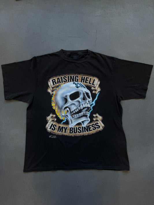 1998 AUSTIN 3:16 RAISING HELL IS MY BUSINESS & BUSINESS IS GOOD (CHANGES TAG)