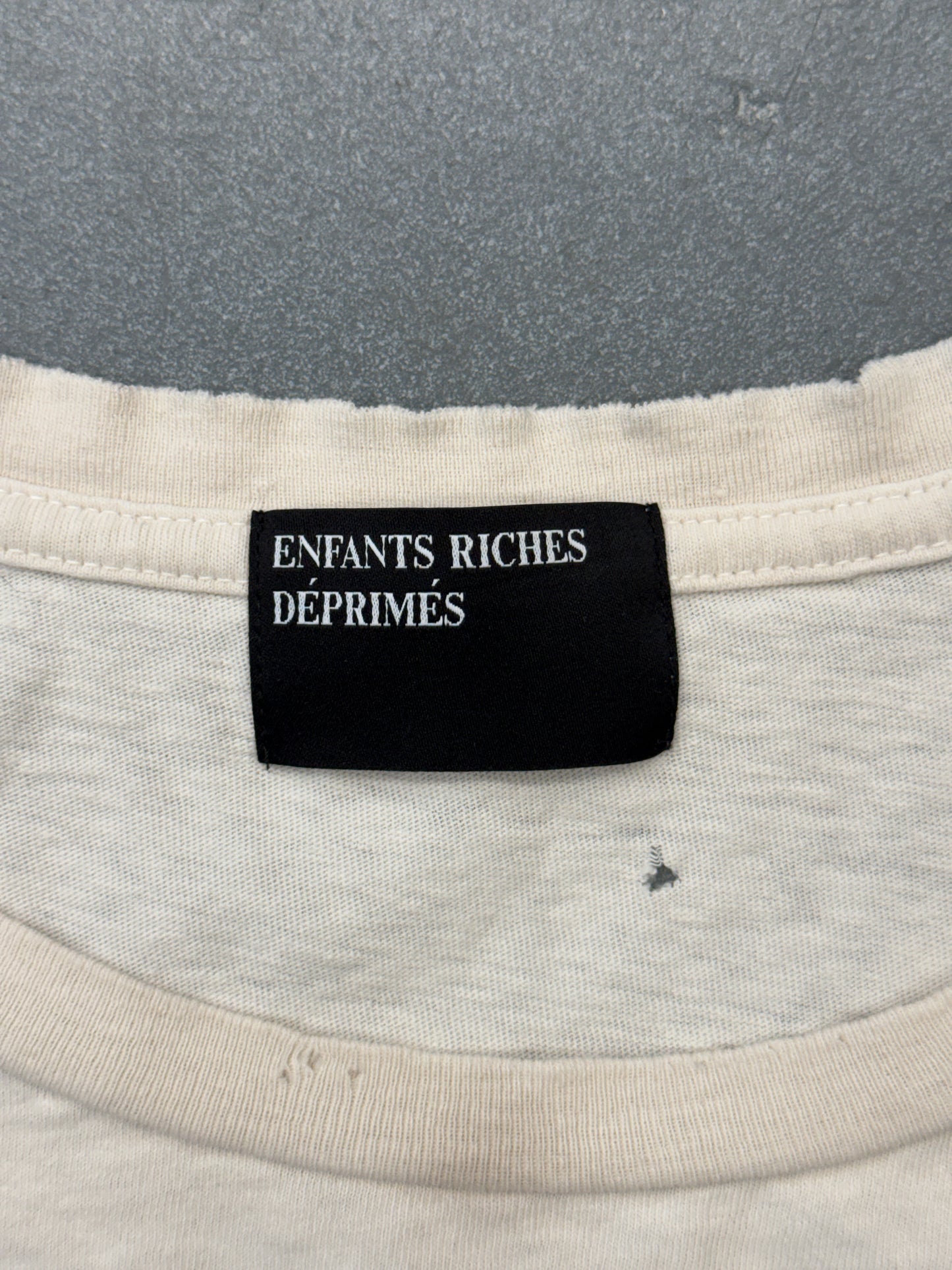ENFANTS RICHES DEPRIMES TEENAGE SNUFF FILM TEE - WHITE