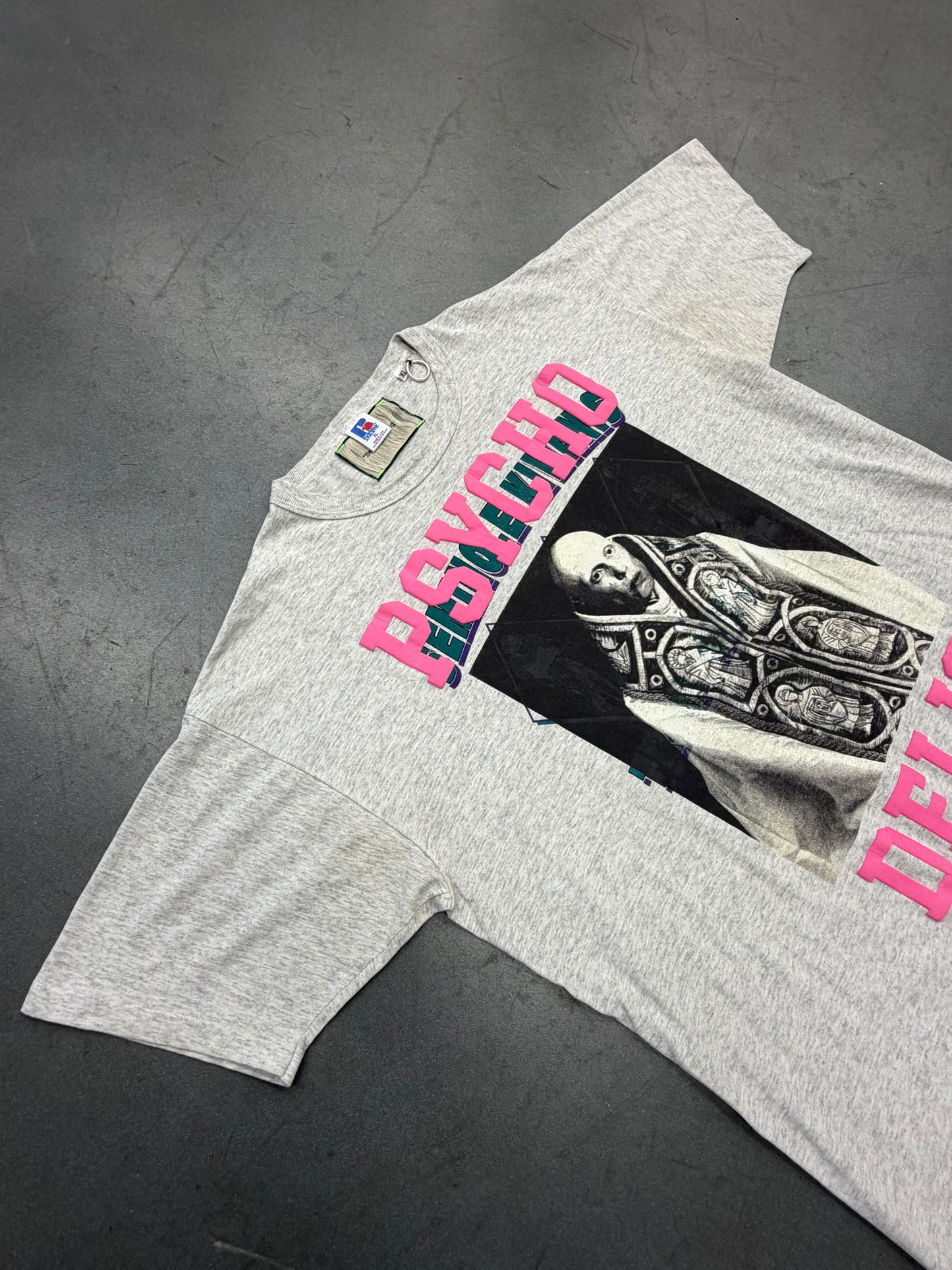 BETTER WITH AGE PSYCHO-DELIC TEE - HEATHER (XL)