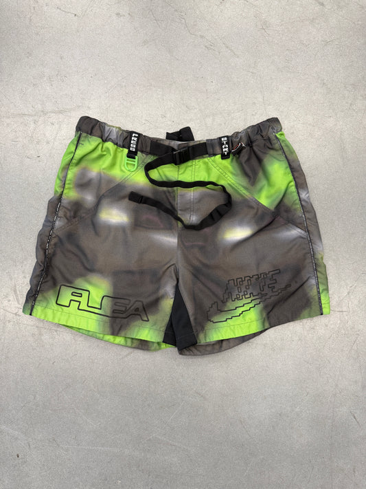 NIKE X CACTUS PLANT FLEA MARKET CPFM HOCKET BELTED SHORTS - GREEN
