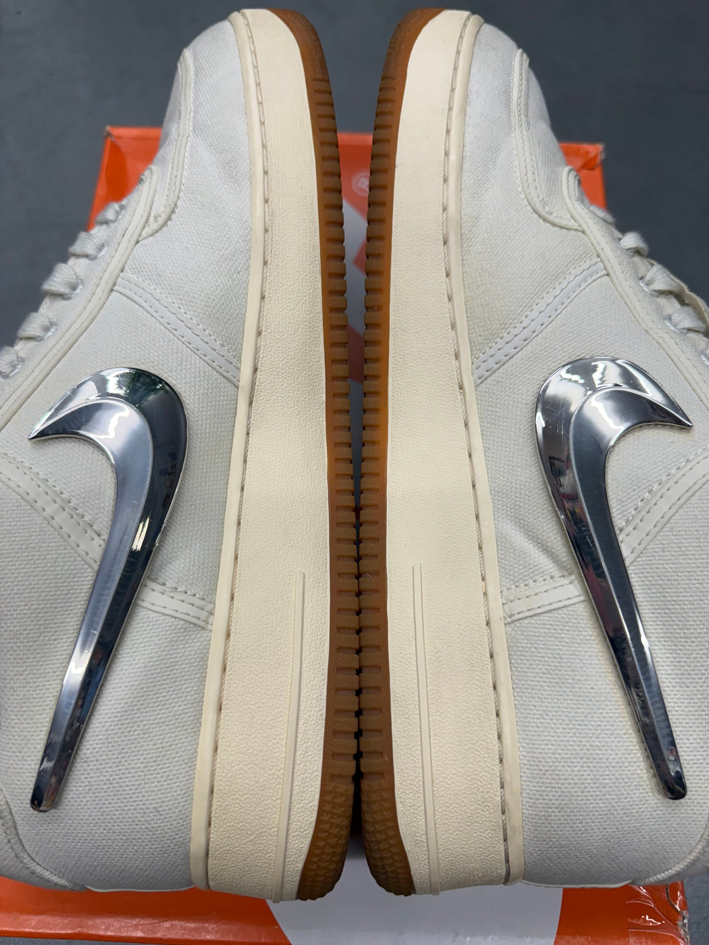 SIZE 13 2018 NIKE AIR FORCE 1 TRAVIS SCOTT SAIL