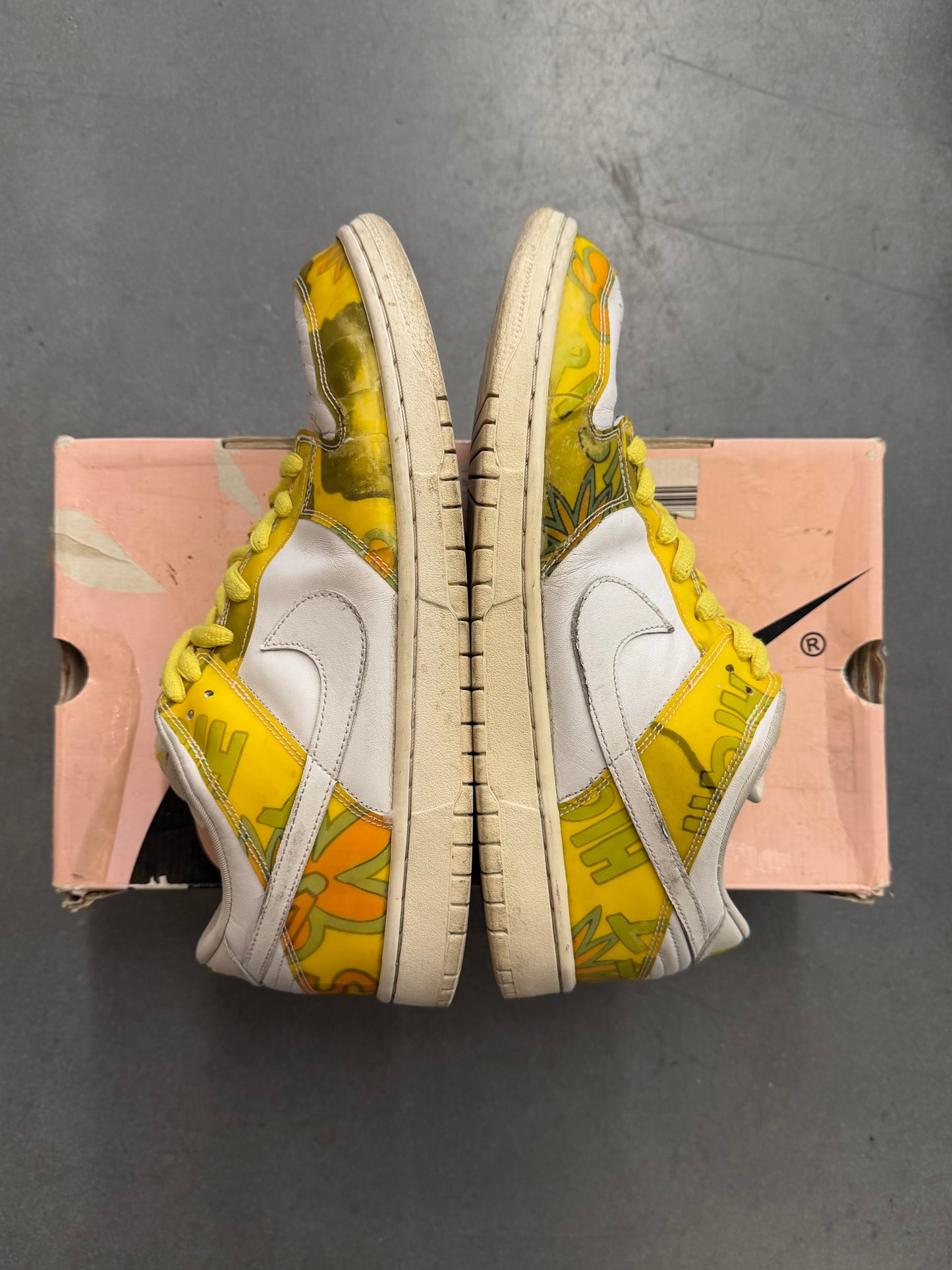 2005 SIZE 13 NIKE SB DUNK LOW DE LA SOUL (OG BOX + EXTRA LACES)
