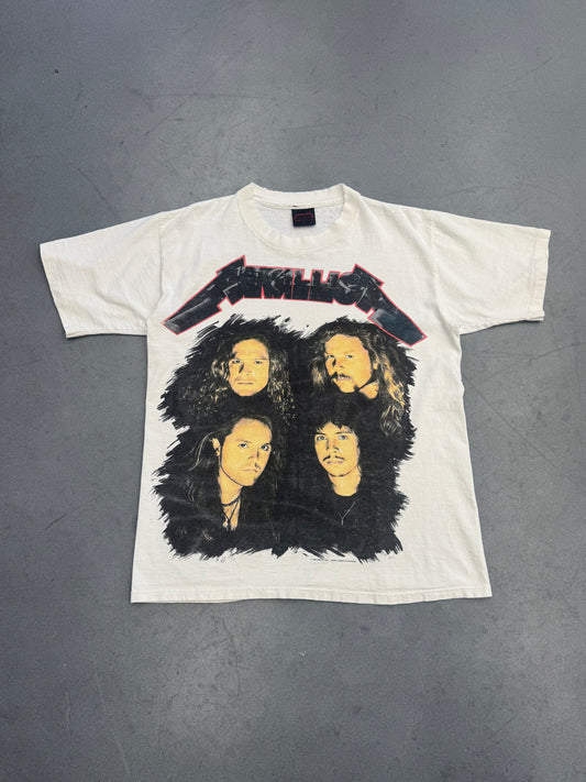 1991 METALLICA WHEREVER I MAY ROAM STAGE SET TEE (METALLICA TAG)