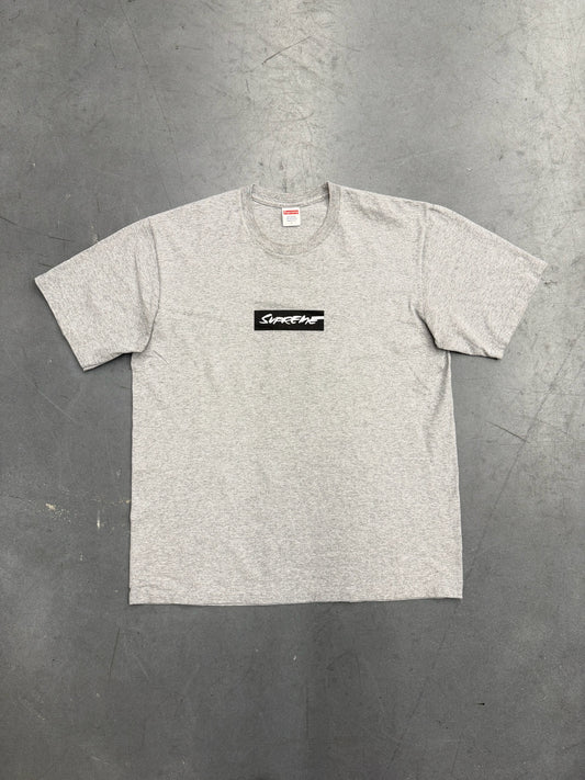 SS24 SUPREME FUTURA BOX LOGO TEE - HEATHER GREY