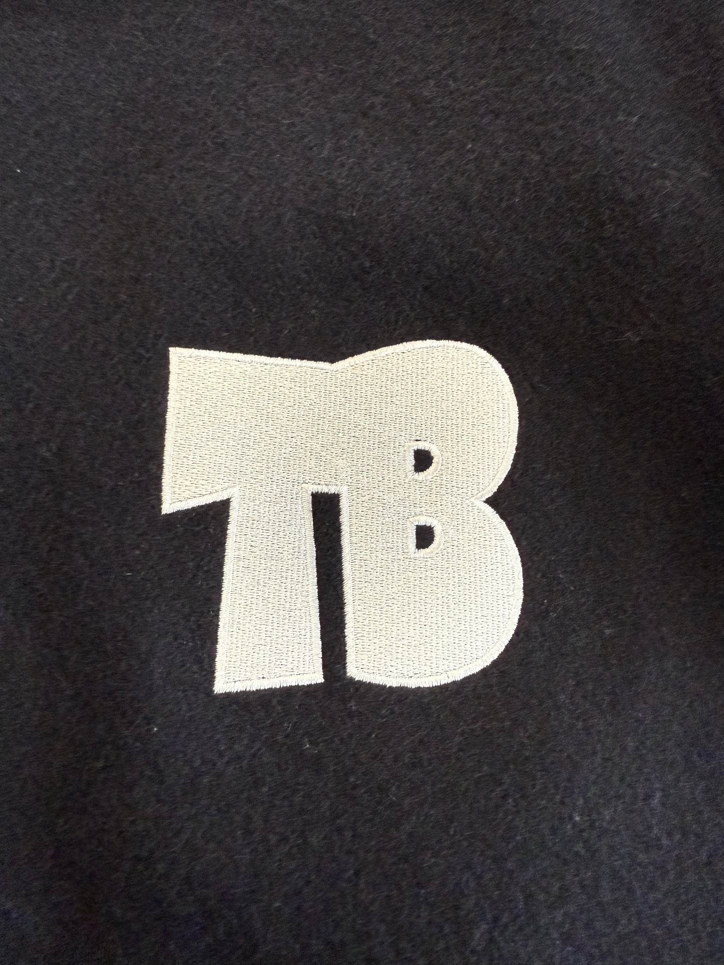 2008 A BATHING APE BAPE TERIYAKI BOYS LEATHER VARSITY JACKET (XL) (LIGHT PRE-OWNED WITH BAG)