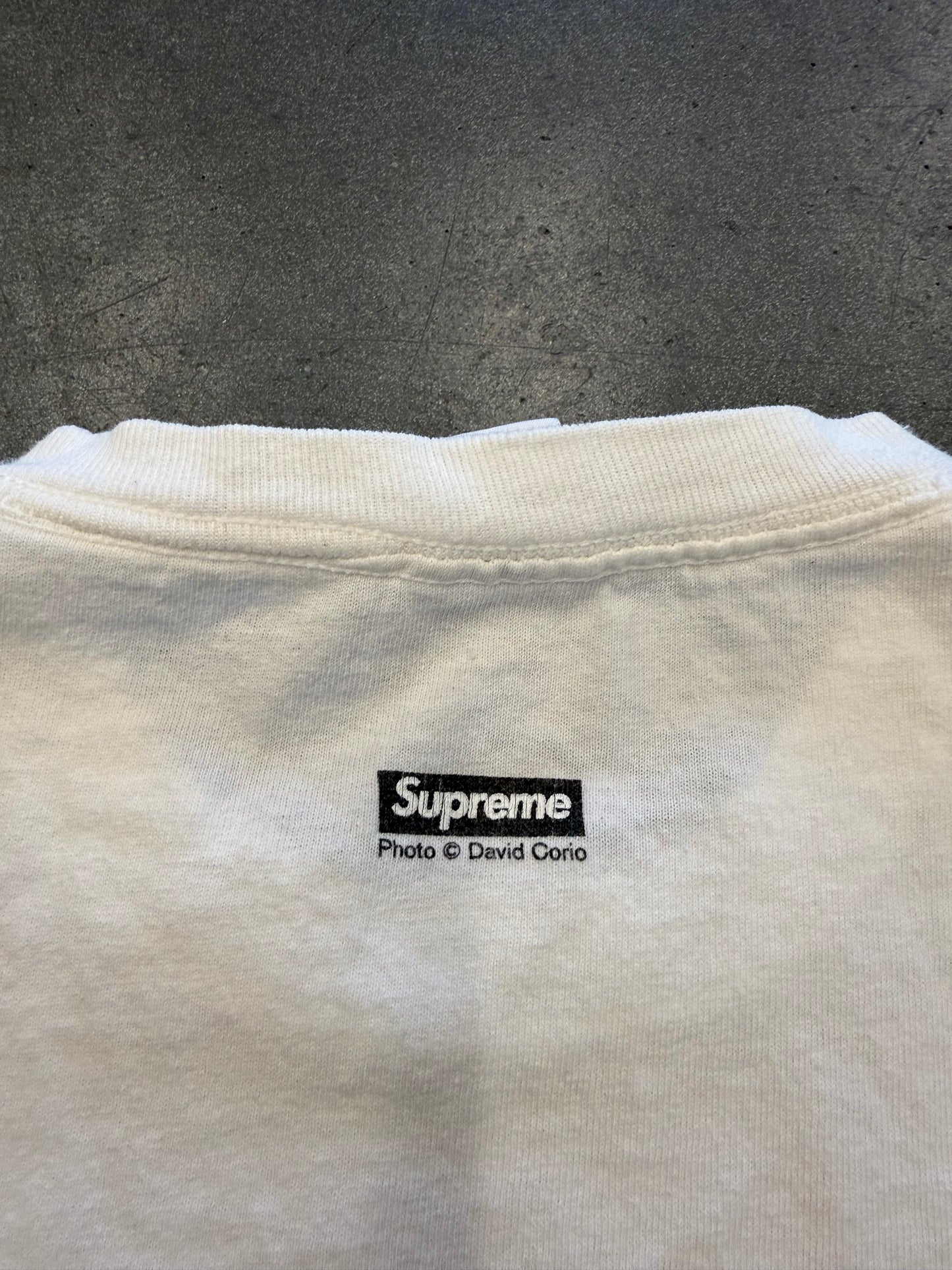 SS05 SUPREME DAVID CORIO BAD BRAINS TEE