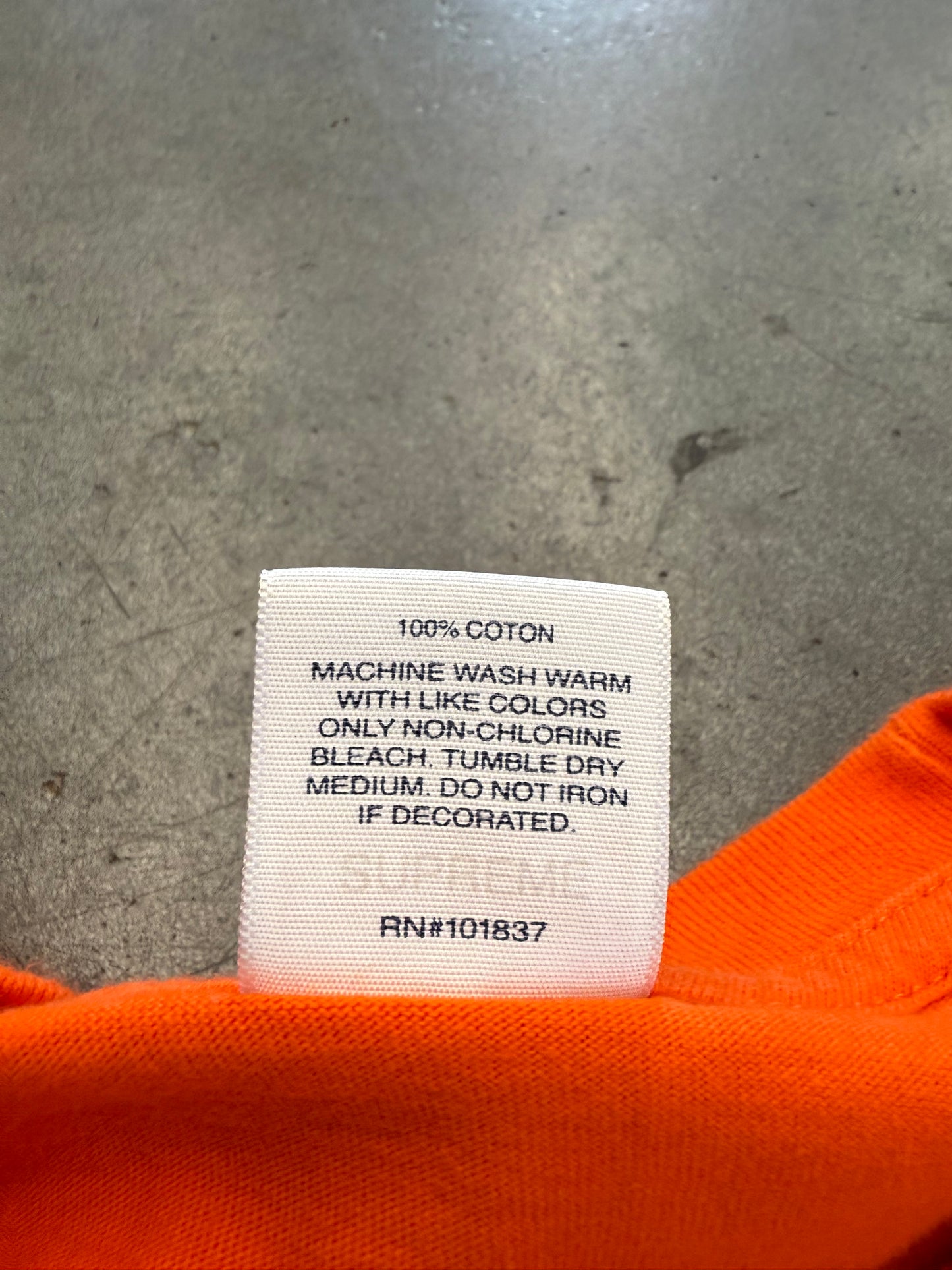 SS20 SUPREME DANIEL JOHNSTON KILL EM ALL TEE ORANGE MEDIUM