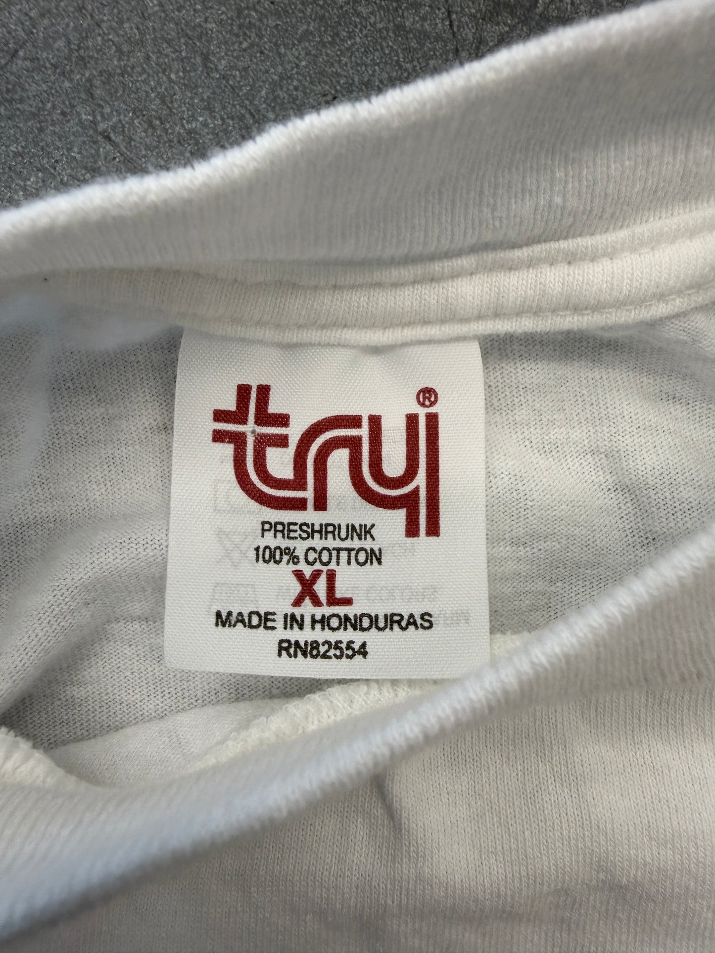 1997 MLB FLORIDA MARLINS THOU SHALL NOT STEAL TEE (TRY TAG)