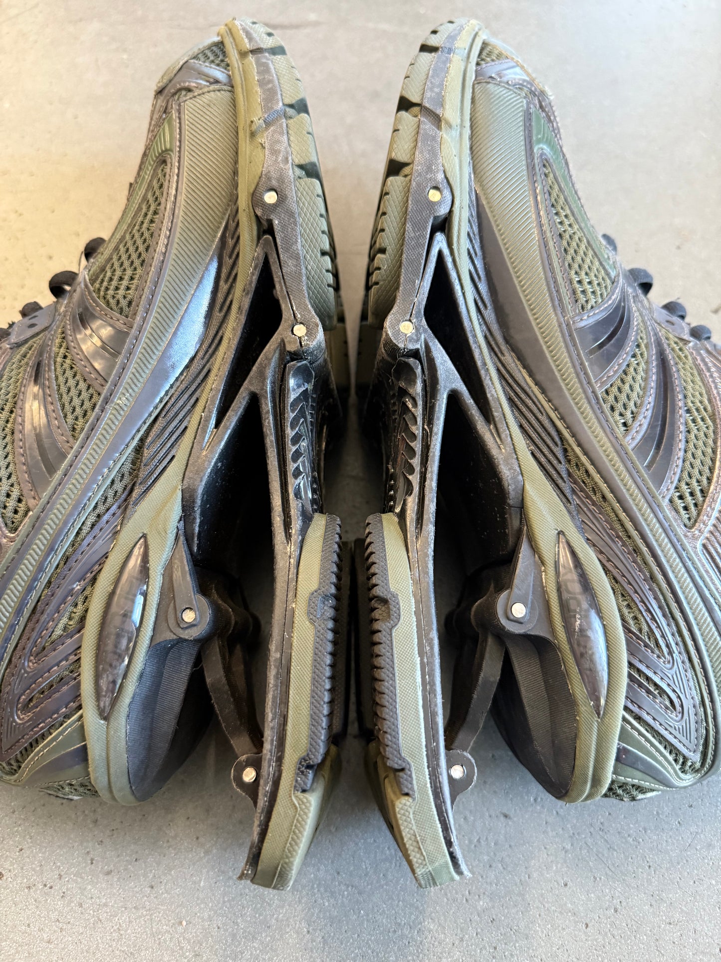SIZE 44 BALENCIAGA X-PANDER TRACK RUNNER SHOE (PRE-OWNED NO BOX)