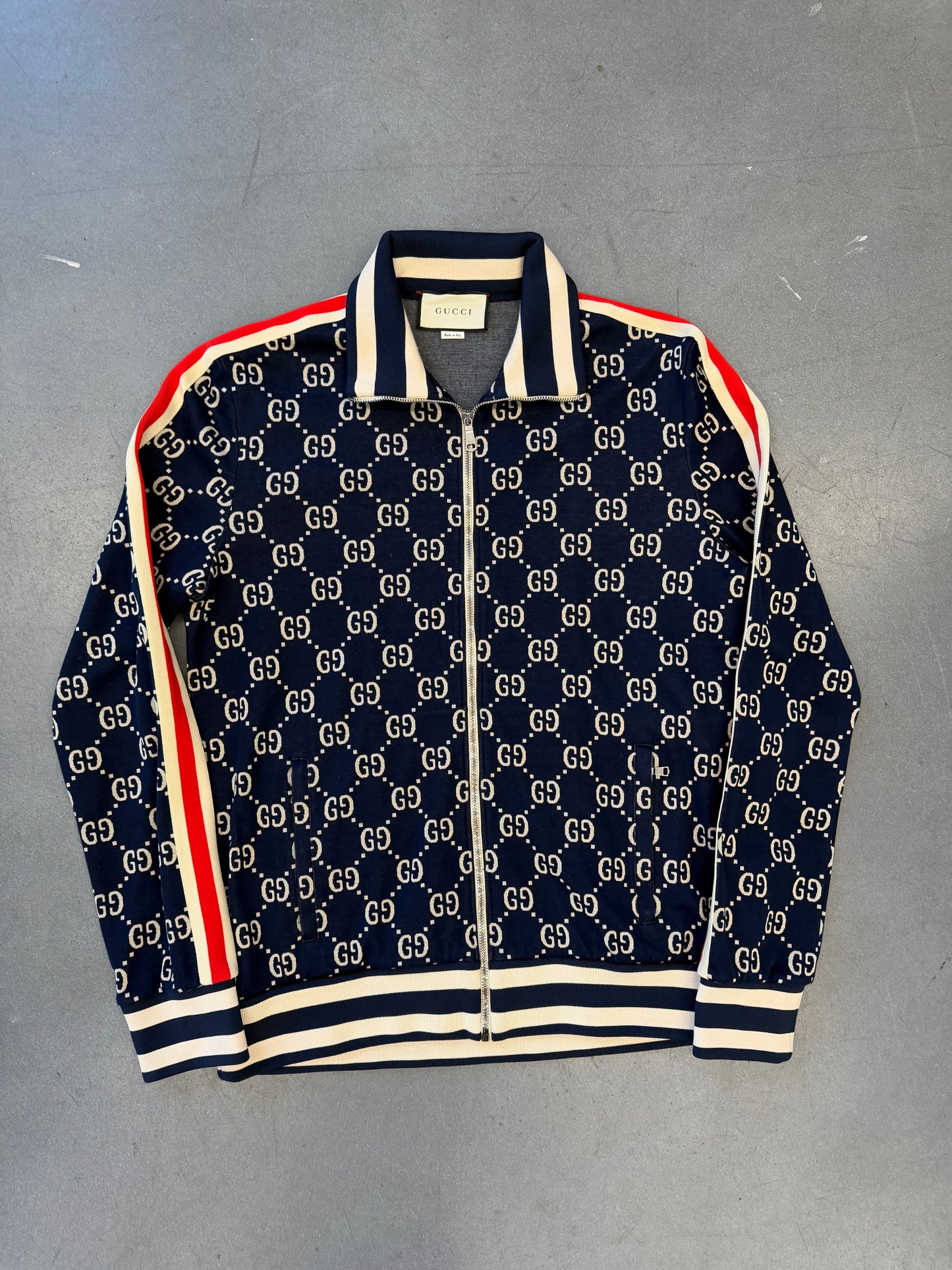 GUCCI MONOGRAM ZIP-UP TRAINING TRACK SUIT
