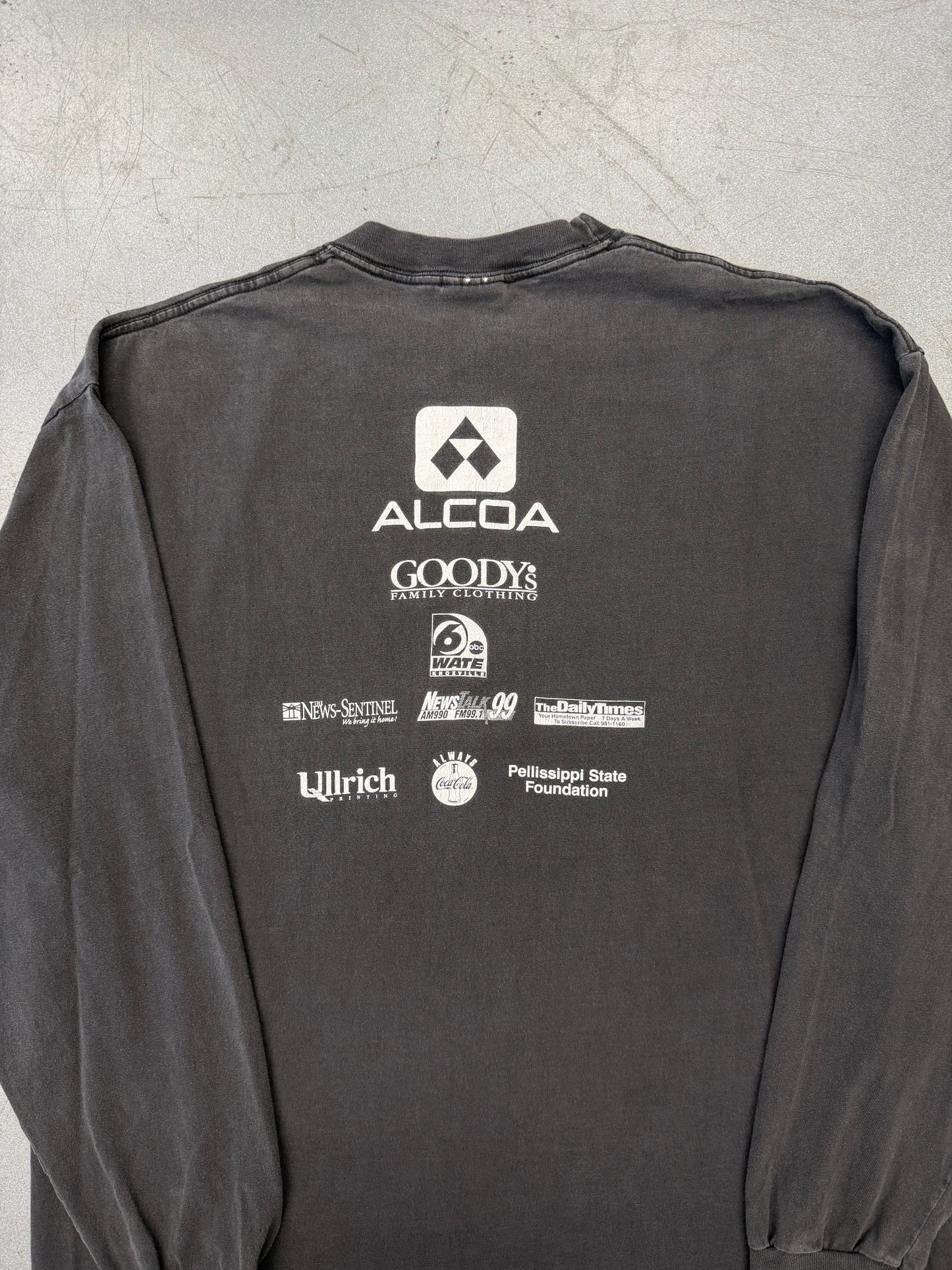 2001 MLK DAY "RACE AGAINST RACISM" LS TEE (HANES TAG)