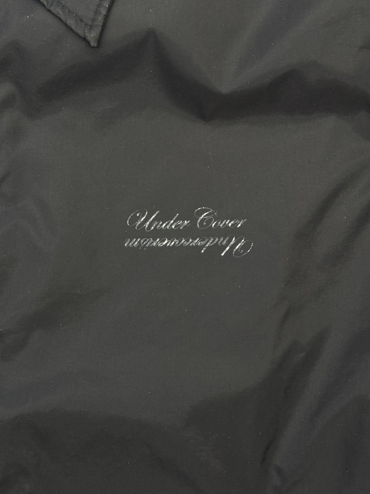 UNDERCOVER COACH JACKET - BLACK