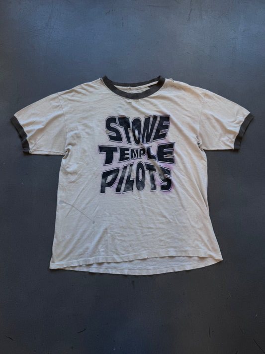 1995 STONE TEMPLE PILOTS NORTH AMERICA TOUR RINGER TEE (RIPPED TAG)
