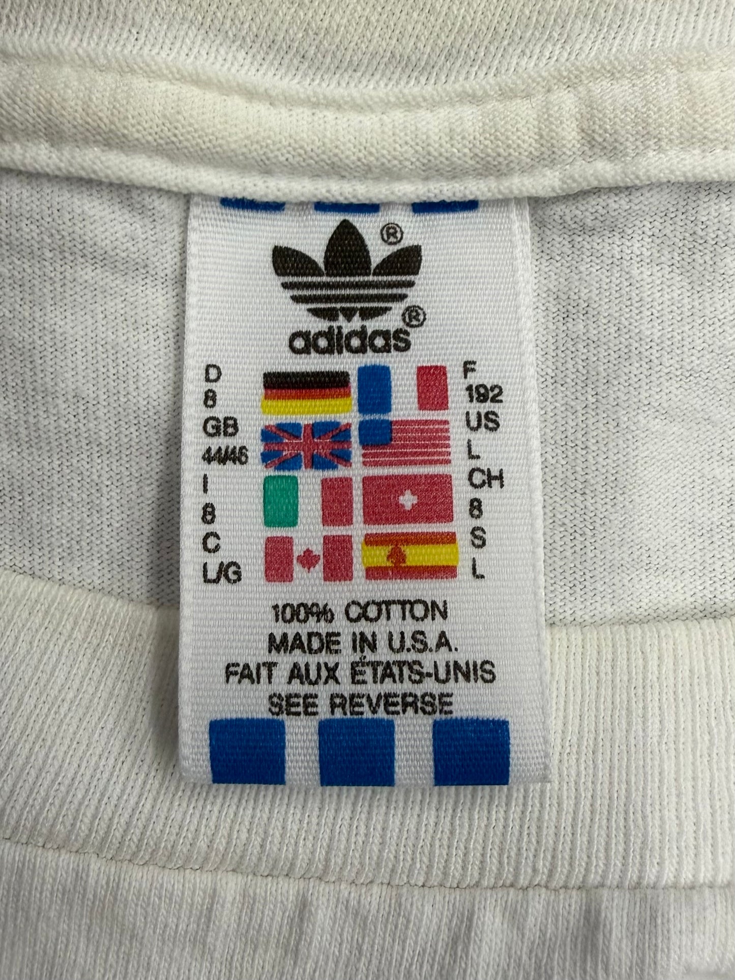 1993-1994 TENNESSEE CHATTANOOGA STATE CHAMPIONS SOCCER TEE (ADIDAS TAG)