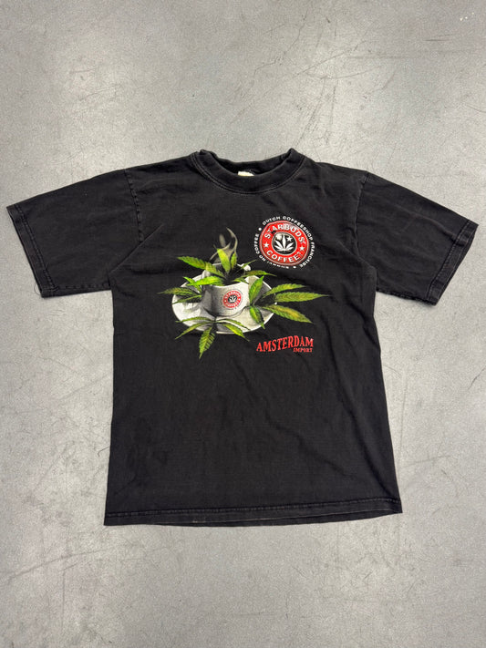 Y2K STARBUDS COFFEE? AMSTERDAM IMPORT TEE (FOX TAG)