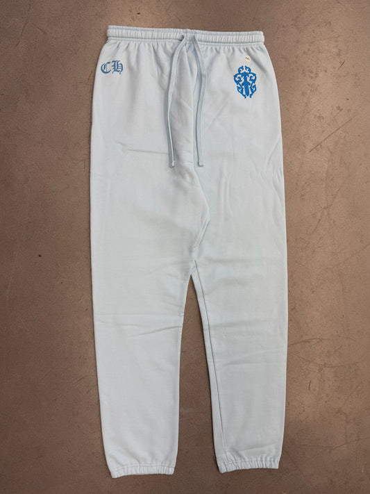 CHROME HEARTS MIAMI ART BASEL EXCLUSIVE VINE DAGGER SWEATPANTS - BABY BLUE