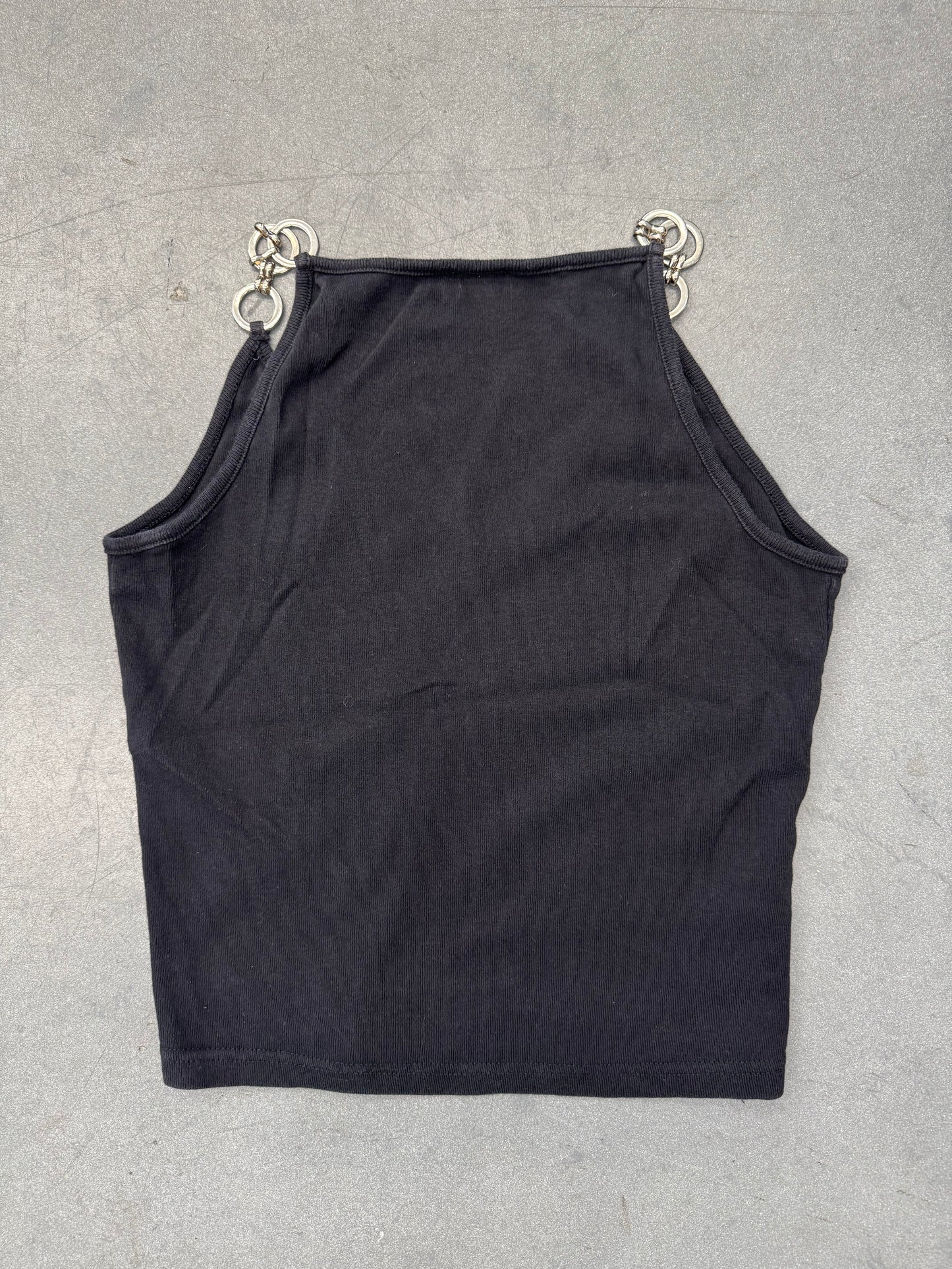 2004 WOMEN'S BIKE WEEK DAYTONA BEACH, FL CIRCLE-LINK STRAP TANK TOP (BIKER DESIGN)