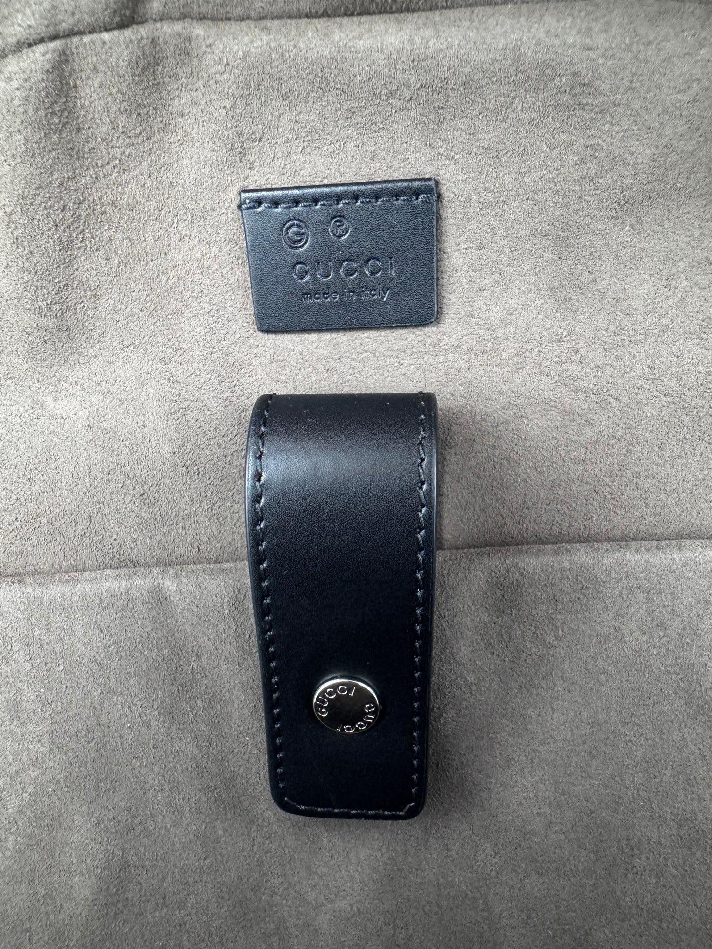 GUCCI SIGNATURE LEATHER BACKPACK