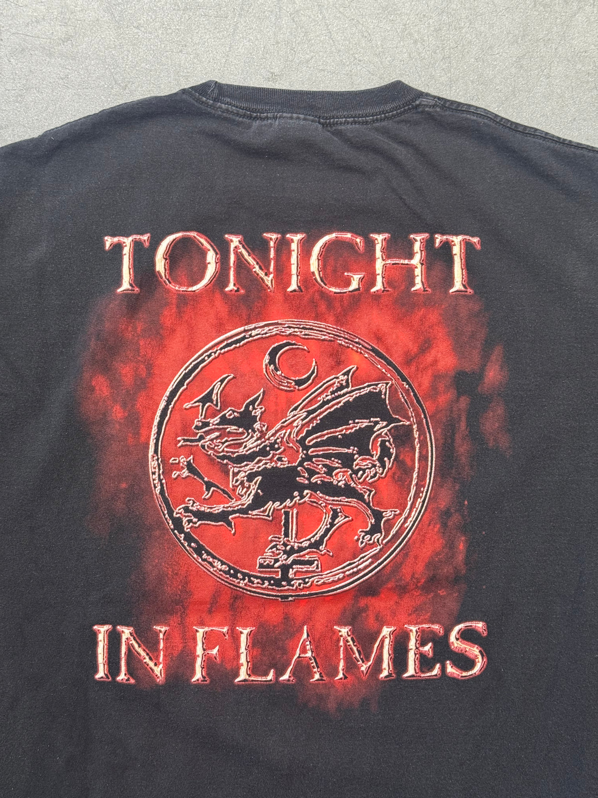 2006 CRADLE OF FILTH TONIGHT IN FLAMES LONG SLEEVE TEE (TRIPLE AAA TAG)
