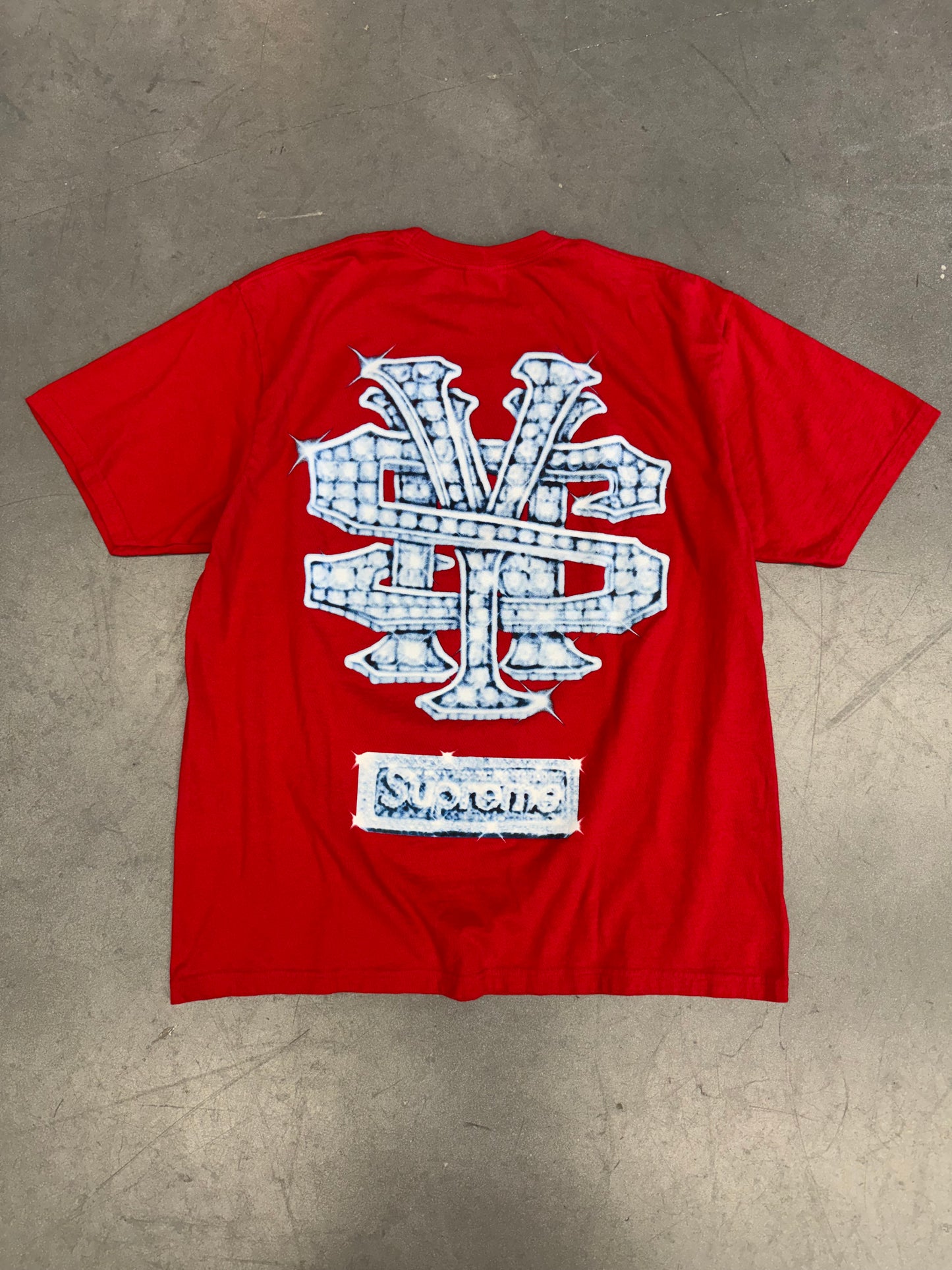 FW25 SUPREME SNOWMAN TEE - RED