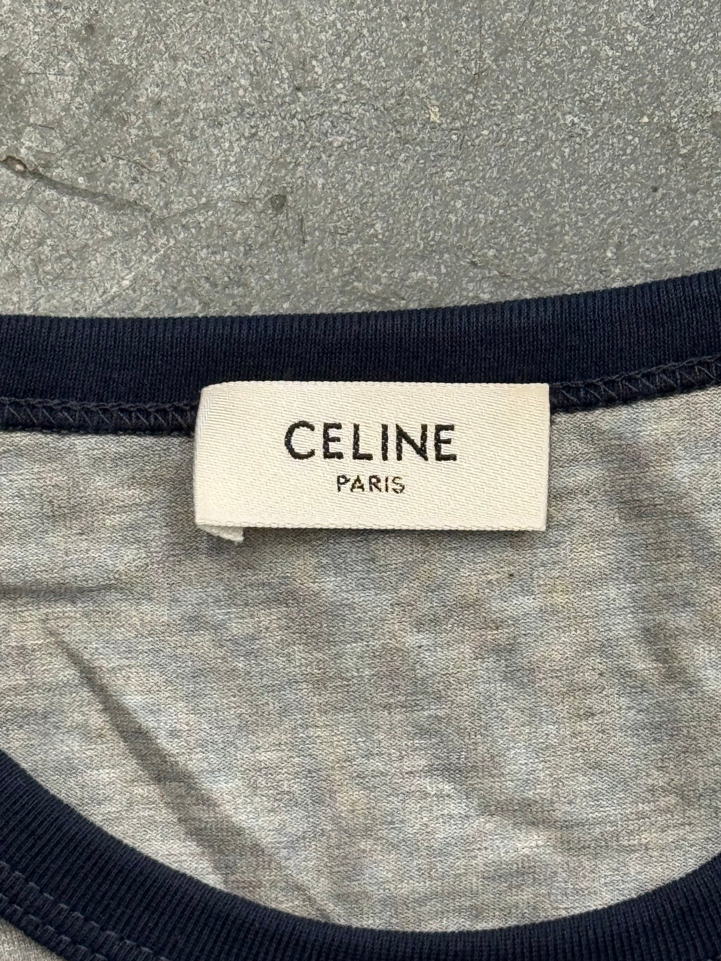 CELINE PARIS RINGER TEE