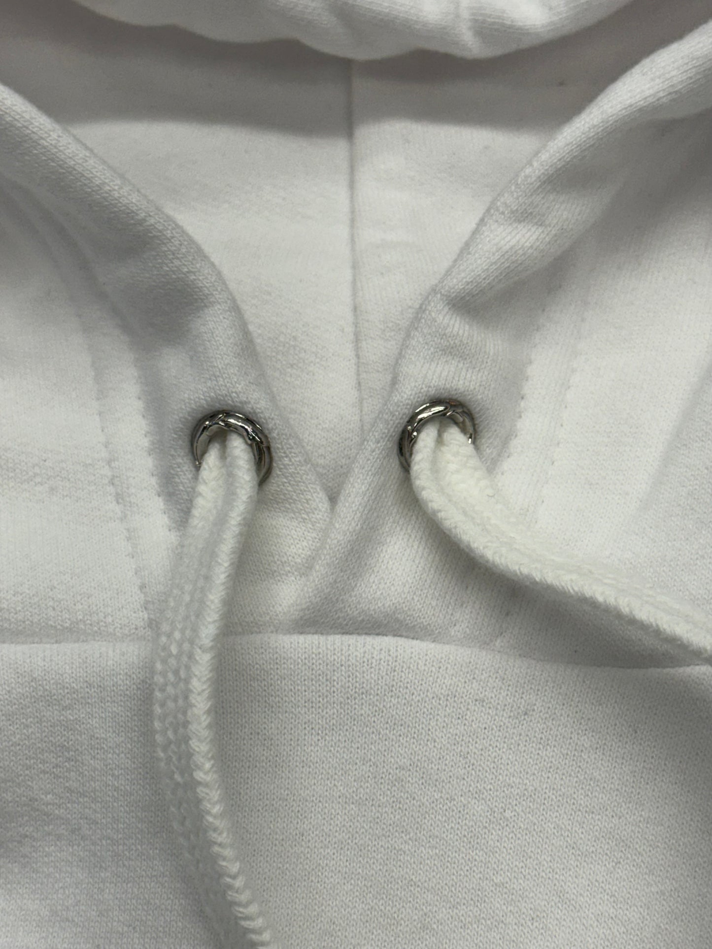 CHROME HEARTS VERTICAL LOGO HOODIE - WHITE