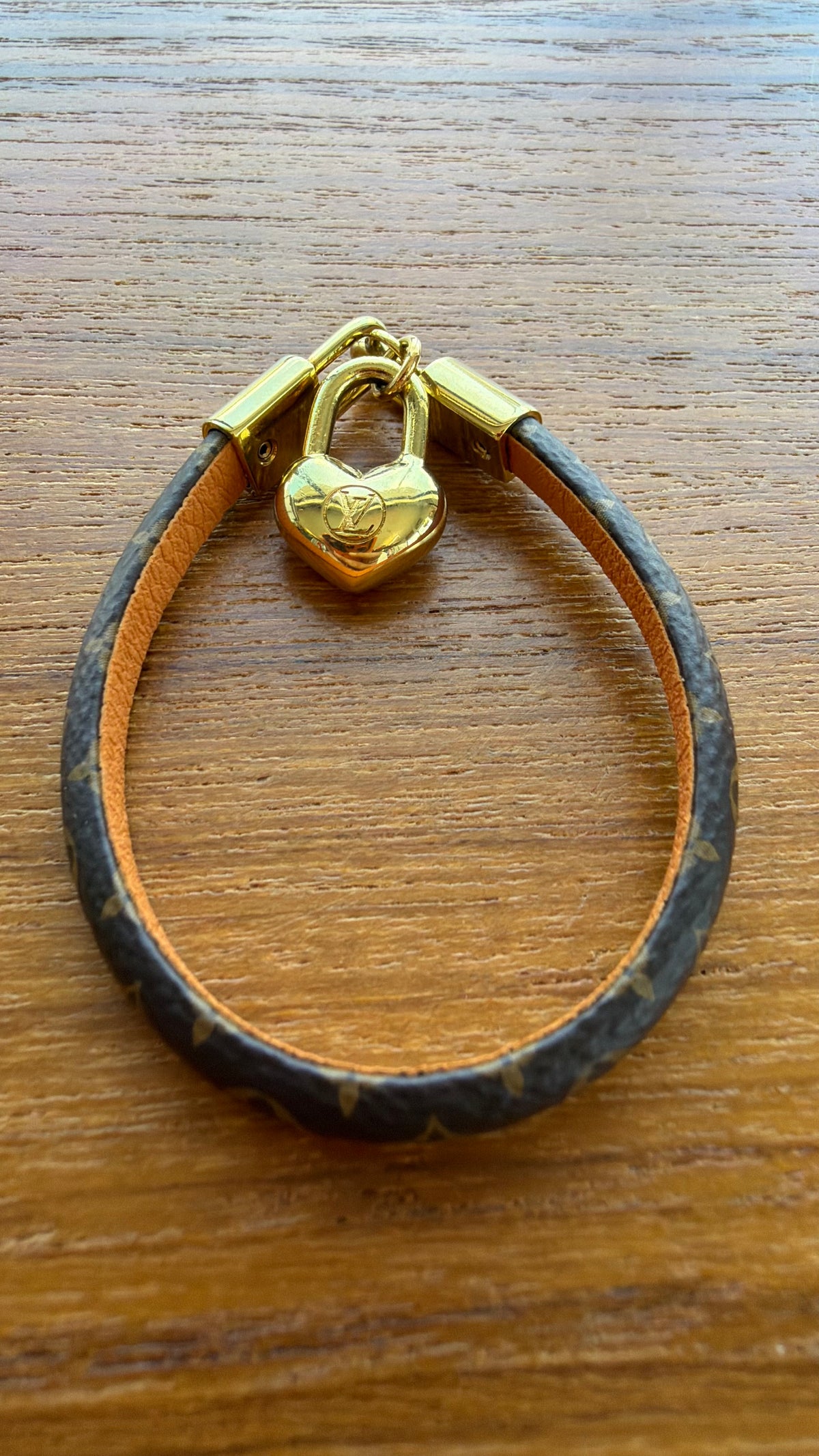 LOUIS VUITTON MONOGRAM CRAZY IN LOCK CHARM BRACELET