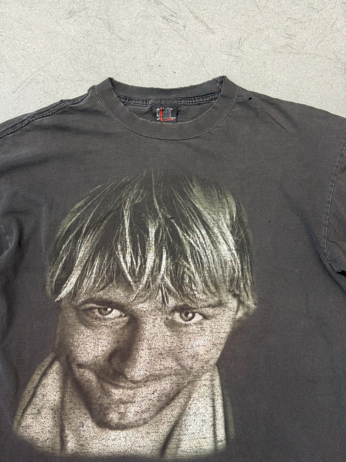 1998 BIG FACE KURT COBAIN SMILEY TEE (GIANT TAG)